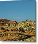 Road To Valley Of Fire Metal Print