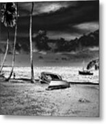 Rock The Boat Extreme Metal Print