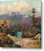 Rocky Mountains Metal Print