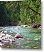 Rocky Waters In The North Cascades Landscape Photography By Omas Metal Print