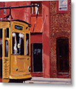 Rolling Into Ybor Metal Print