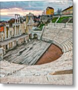 Roman Coliseum Plovdiv Metal Print