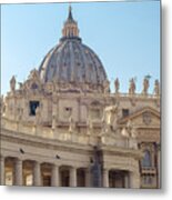 Rome - St Peter Basilica Metal Print
