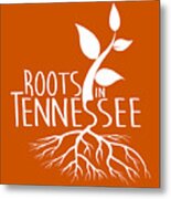 Roots In Tennessee Seedlin Metal Print