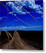 Rope The Road Ahead Metal Print