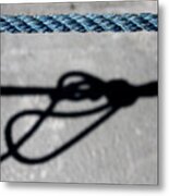 Rope's A Liar Metal Print