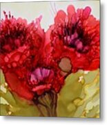 Rose Spray Metal Print