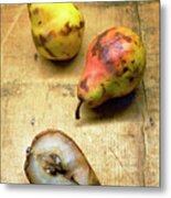 Rotting Pears Metal Print