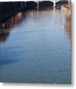 Rowers In Rome Metal Print