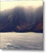 Rugged Coast Metal Print