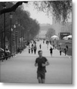 Run Metal Print