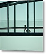 Running On Air Metal Print