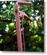 Rusty Iron 3 Metal Print