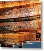 Rusty Reflections - 365-210 Metal Print