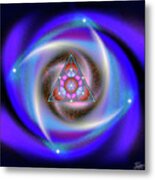 Sacred Geometry 687 Metal Print