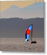 Sailboat Metal Print