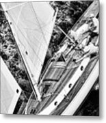 Sailing A Classic Metal Print