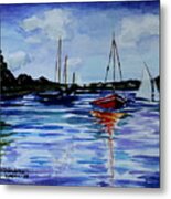 Sailing Day Metal Print