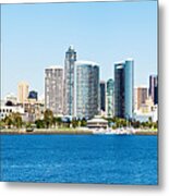 San Diego Cityscape Panorama Metal Print