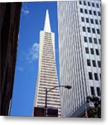 San Francisco - Transamerica Pyramid Building Metal Print