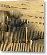 Sand Dunes Of The Outer Banks Metal Print