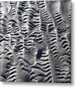 Sand Patterns Metal Print