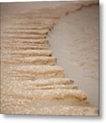 Sand Texture Metal Print