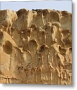 Sandstone Cliff - 3 Metal Print
