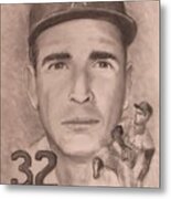 Sandy Koufax Metal Print