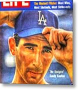 Sandy Koufax Metal Print