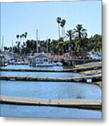 Santa Barbara Marina Metal Print