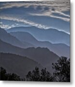 Santa Ynez Mountains Metal Print