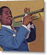 Satchmo Metal Print