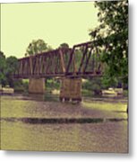 Savannah River In Augusta Metal Print