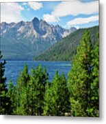 Sawtooth Serenity Ii Metal Print