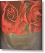 Scarlet Roses Metal Print