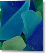 Sea Glass Metal Print