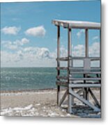 Sea Gull Beach #2 Metal Print