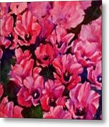 Sea Of Pink Metal Print