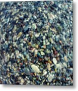 Sea Pebbles Metal Print