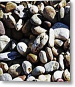 Sea The Stones Metal Print