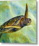 Sea Turtle 2 Metal Print