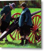 Sealed Knot, Loading The Cannon Metal Print