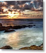 Seascape Paintings For Sale - Ocean Breath Metal Print