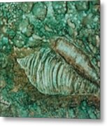 Seashell Sanctuary Metal Print