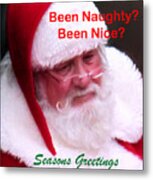 Seasons Greetings Metal Print