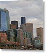 Seattle Metal Print