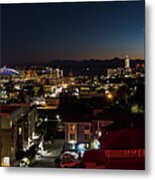 Seattle City And Port Metal Print