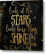 See How The Stars Shine Metal Print