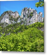 Seneca Rocks Metal Print